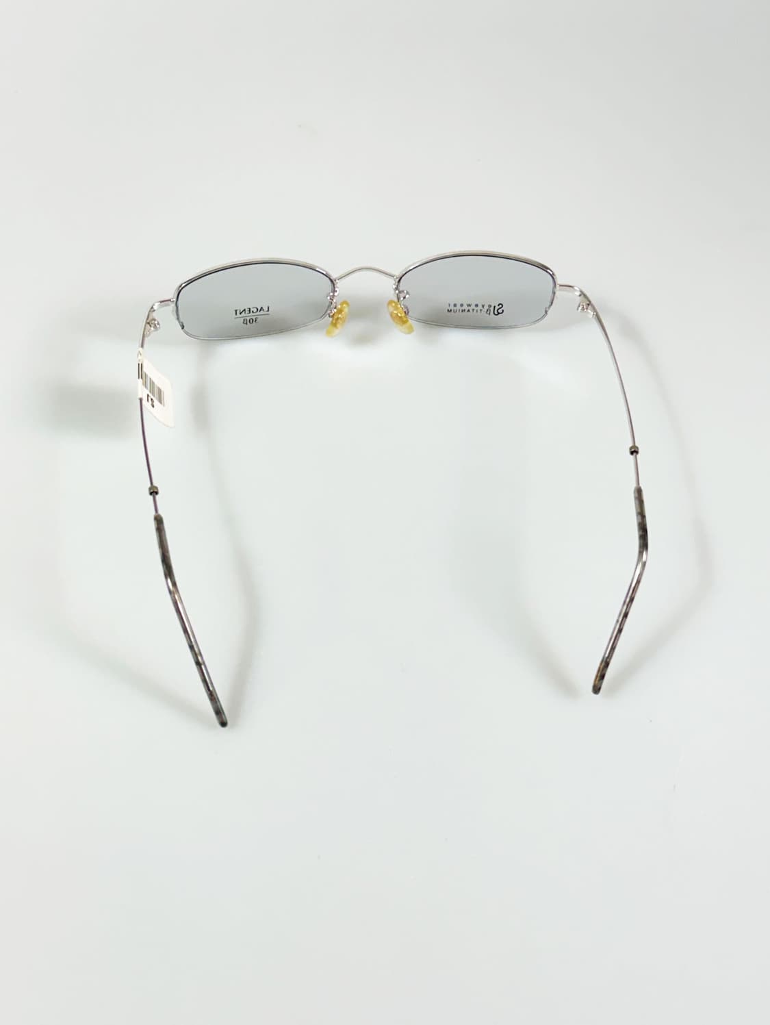 서전 SJ LAGENT 실버 티타늄 반무테 빈티지 안경 상품이미지5