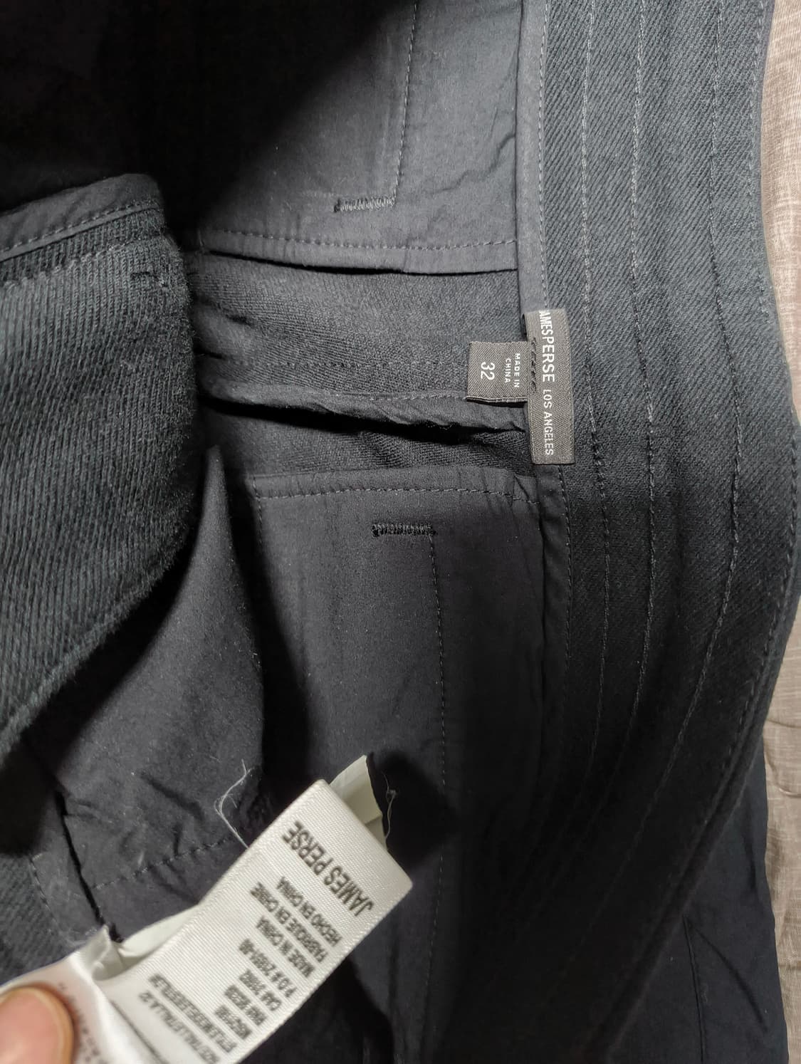 제임스펄스 울 스트링팬츠 상품이미지4