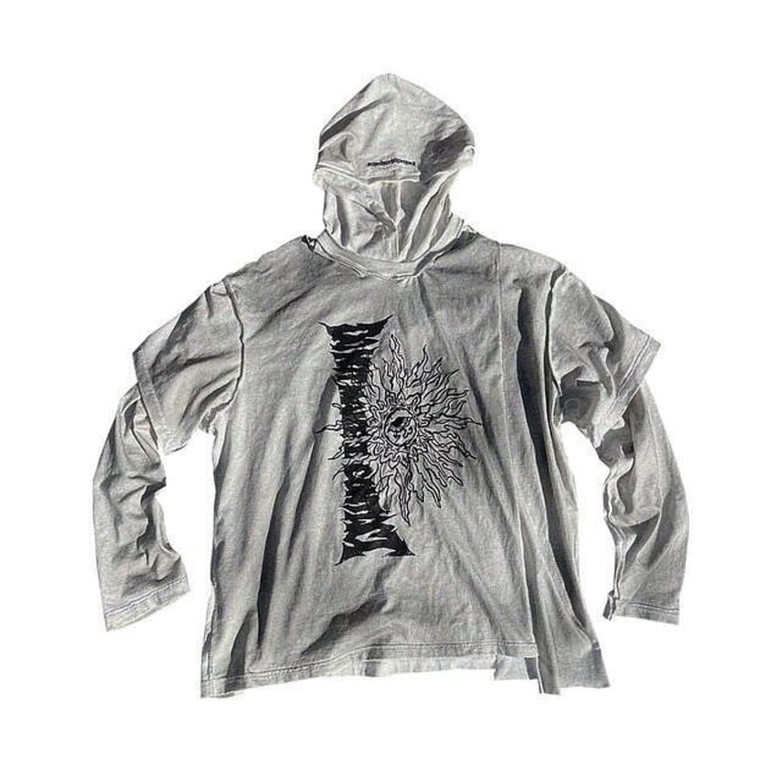 에이옵 AOP 레이어드 롱슬리브 hoodie 상품이미지1