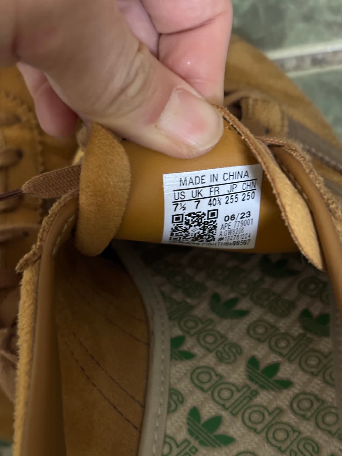 아디다스 토바코 그루엔 메사 브라운 255mm 상품이미지7