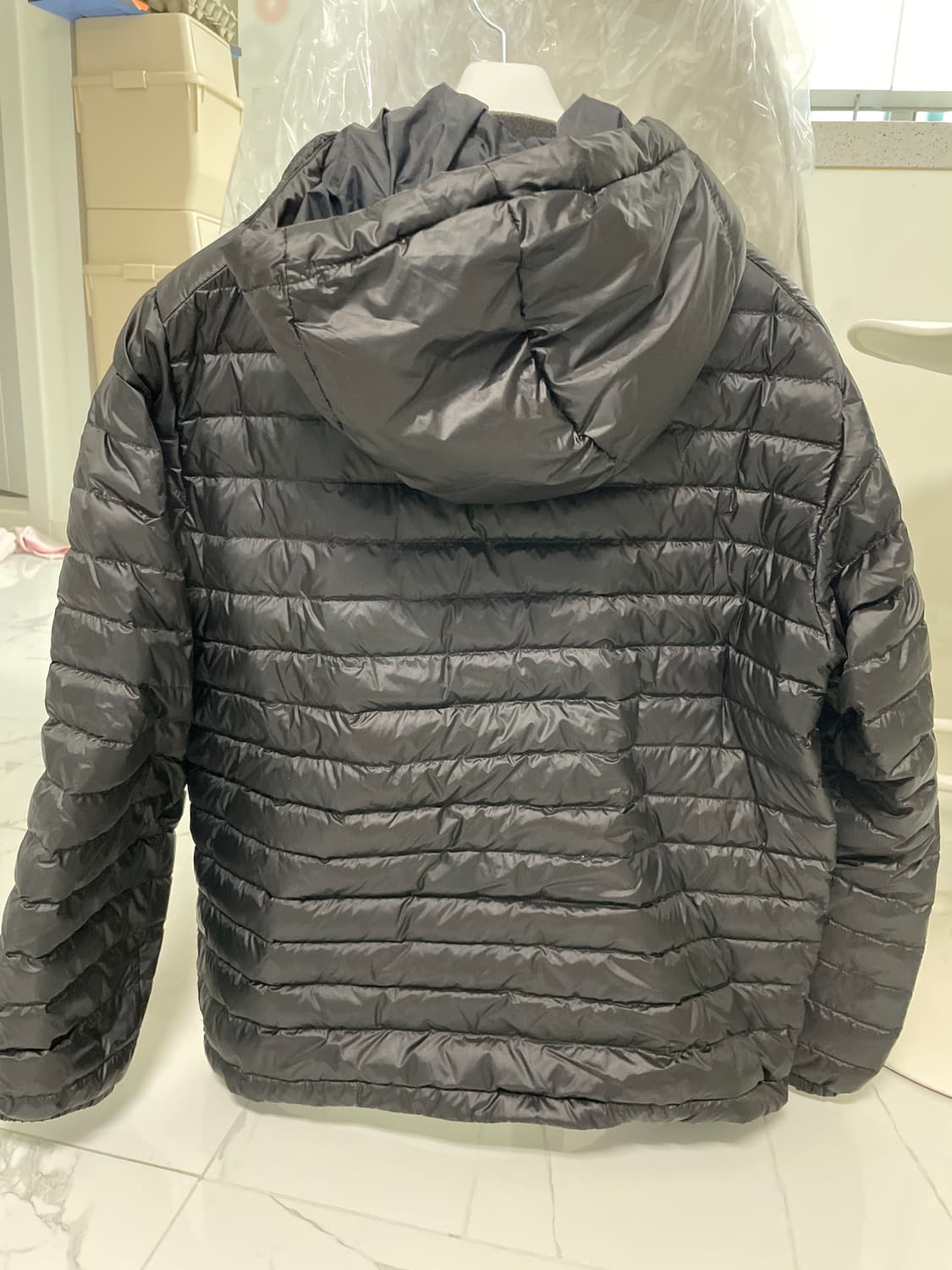 his헤지스 구스다운 경량패딩 상품이미지3