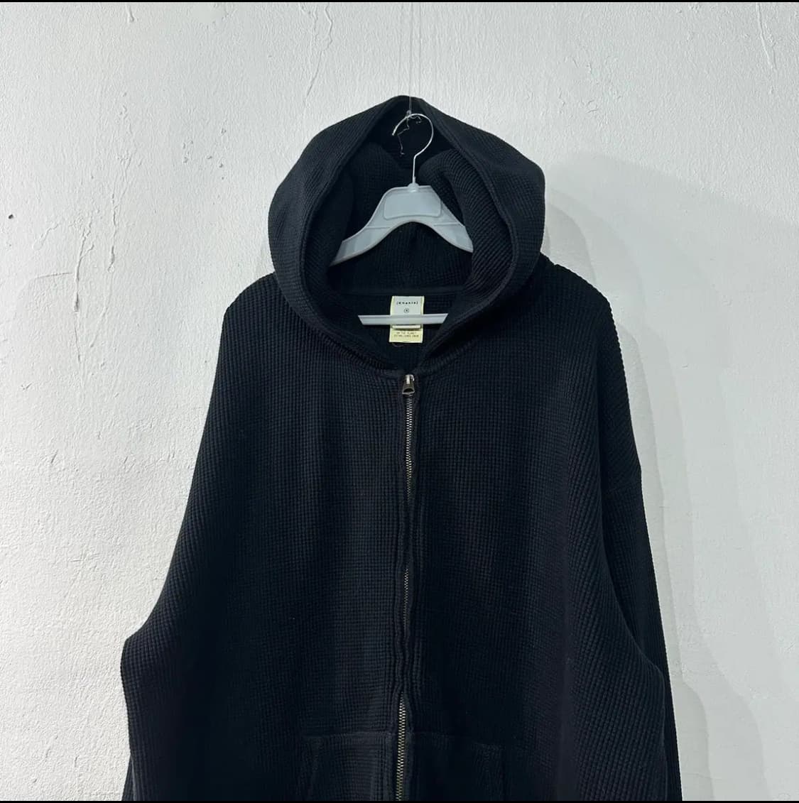 (XL) 카키스 와플 후드집업 상품이미지2
