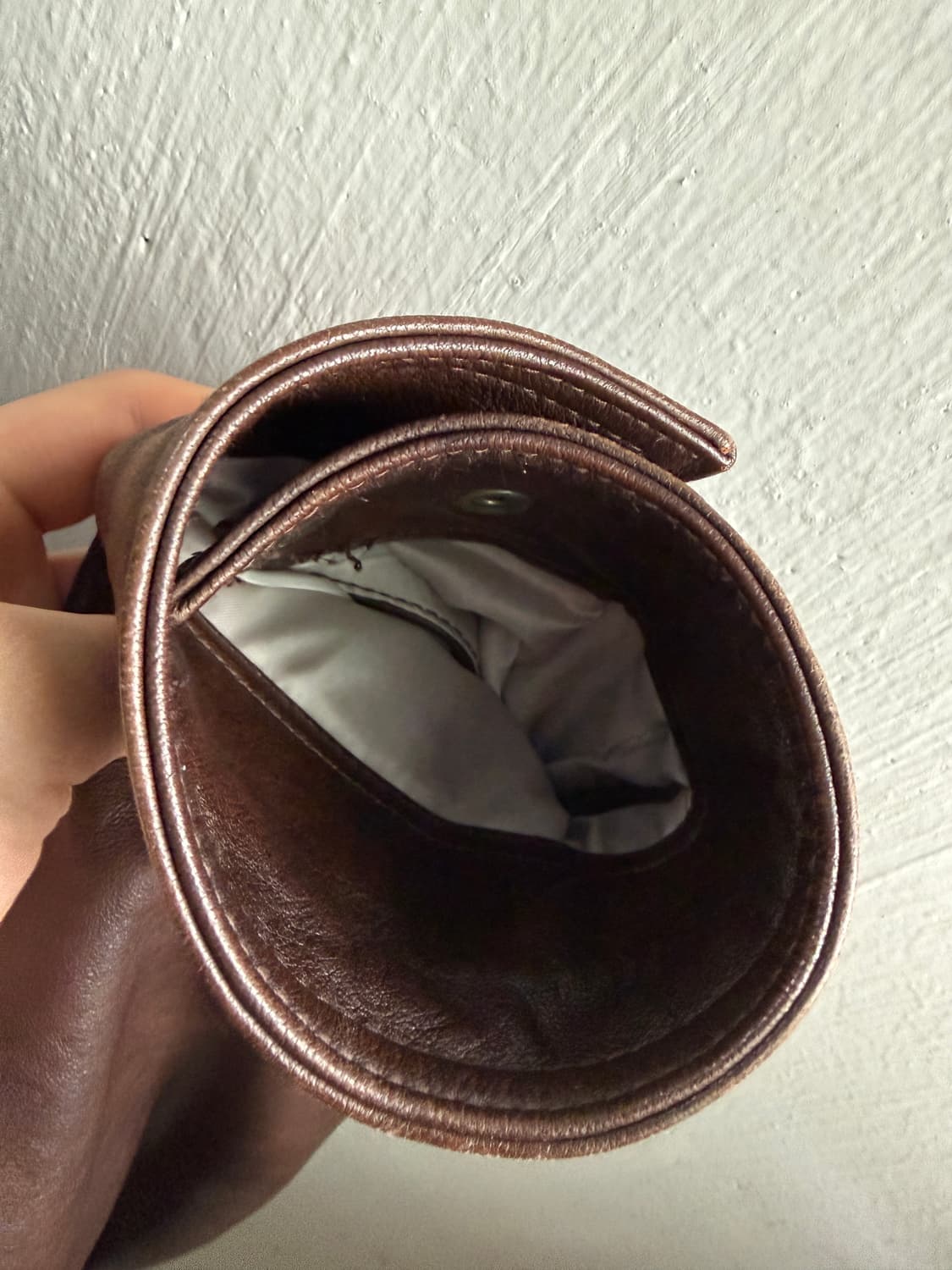 xl 쿠어 베지터블 레더 A-2 자켓(브라운) 상품이미지10