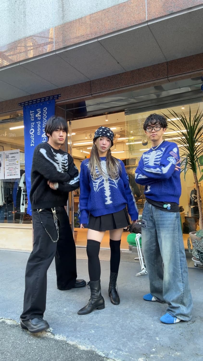 XAAO REAL BONE (블루/엑라) 상품이미지2