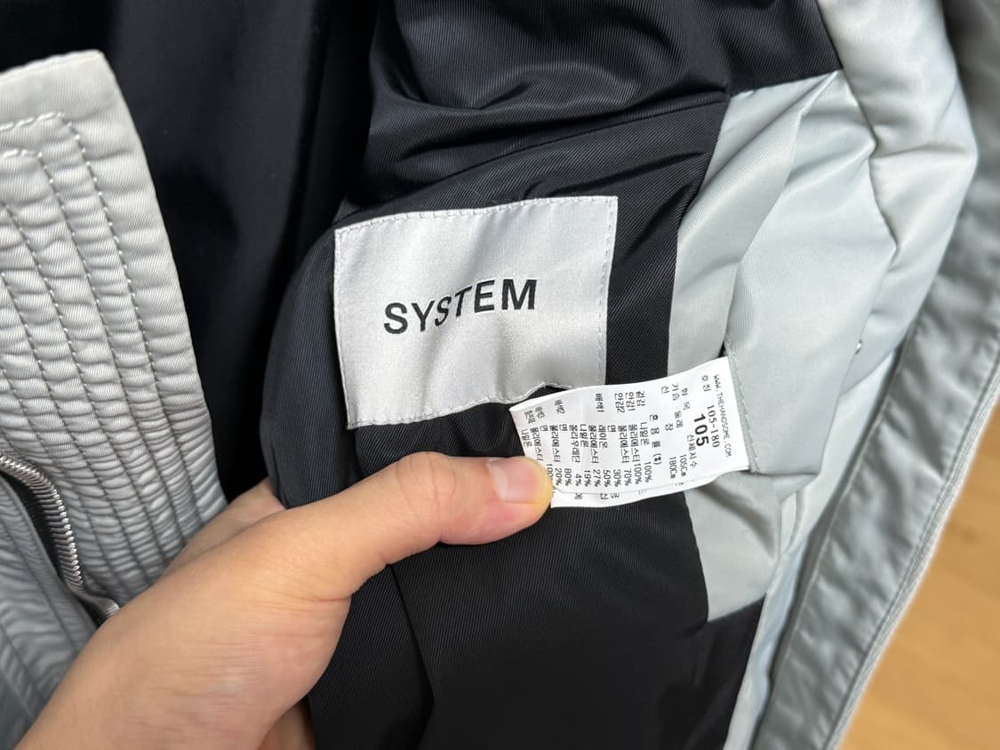 시스템 옴므 ma-1  105사이즈 상품이미지4