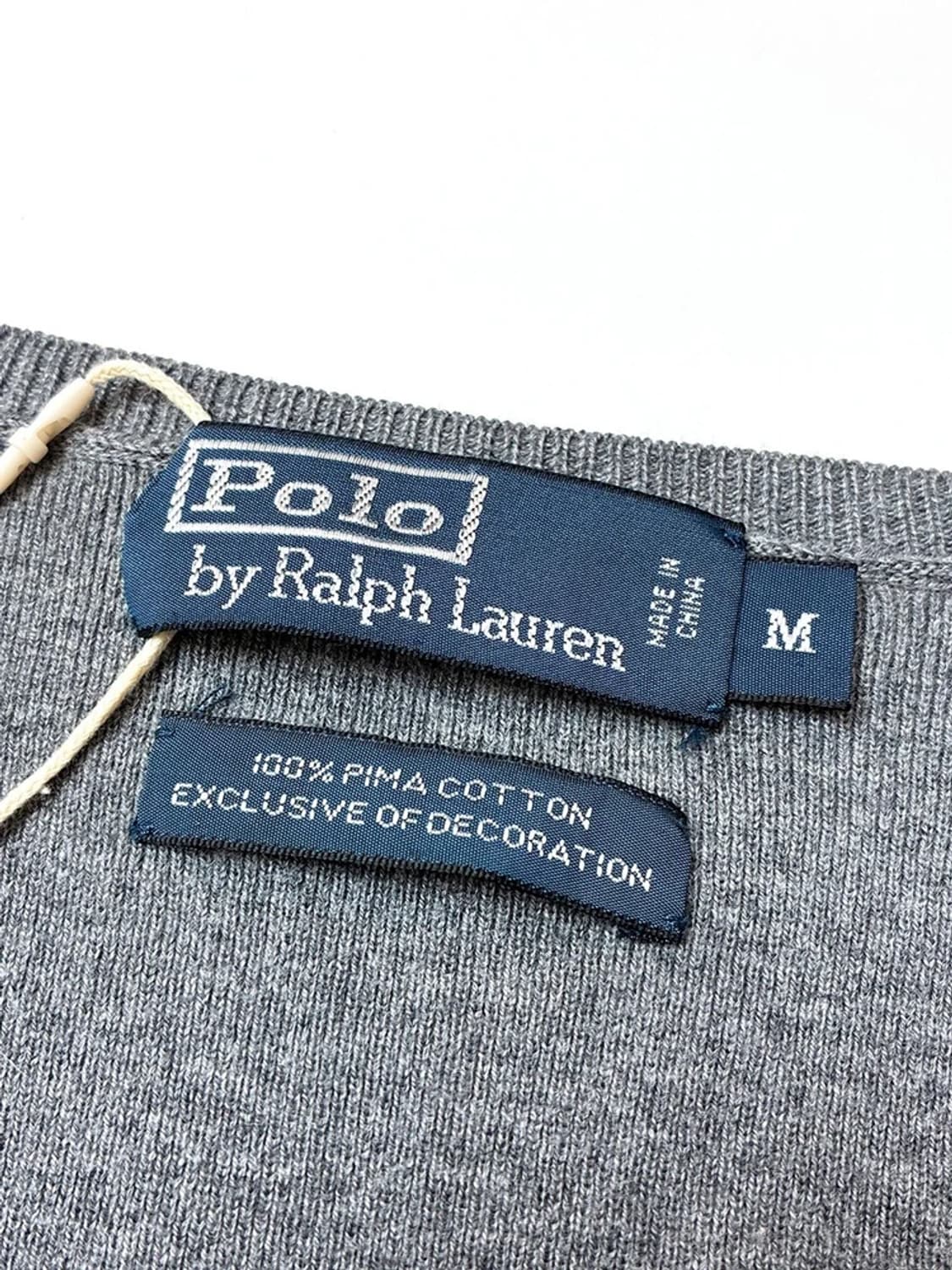 폴로 랄프로렌 00s 피마코튼 니트 베스트 PN5143 상품이미지6