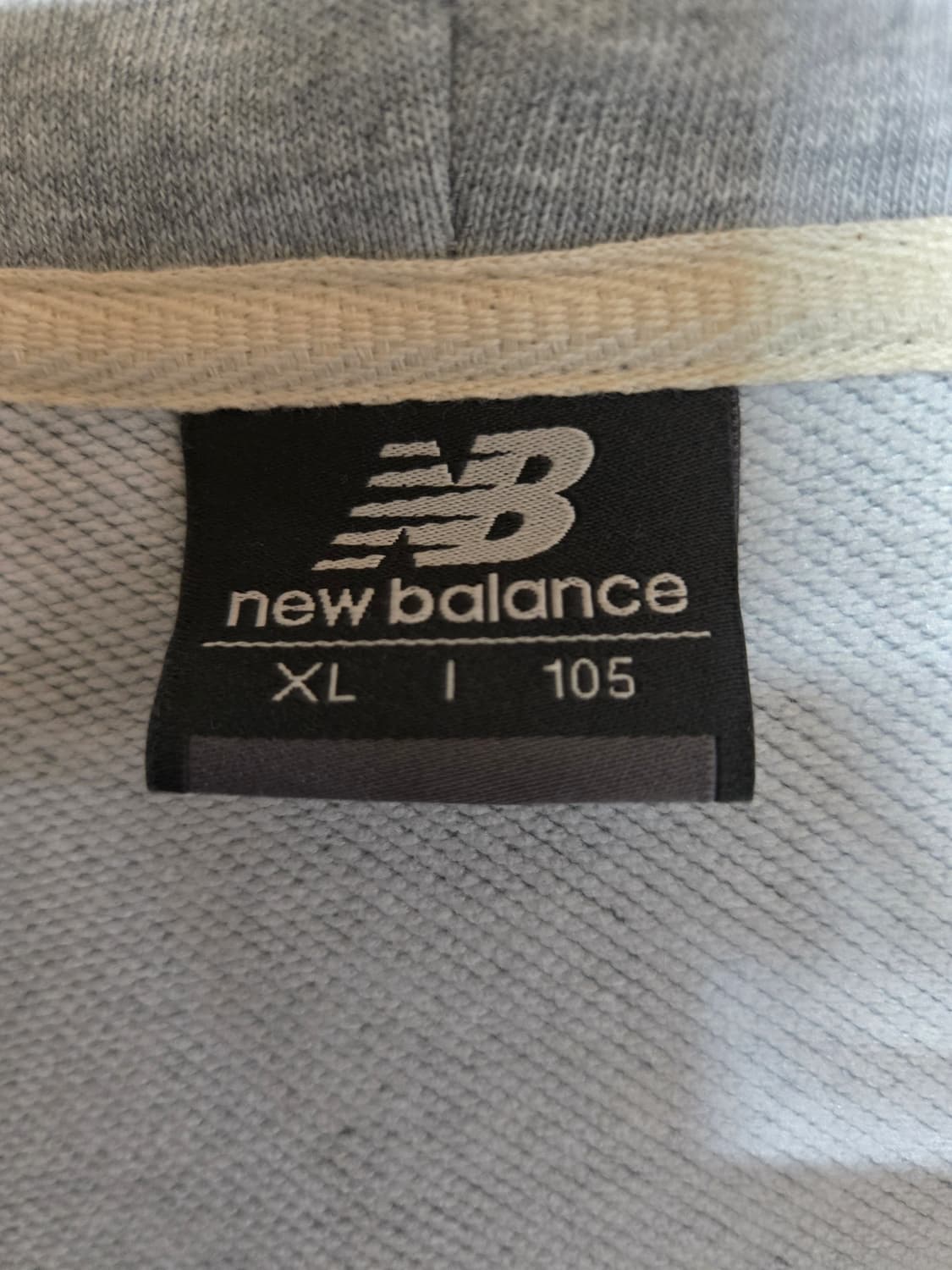 뉴발란스 USA  후드집업 회색XL  상품이미지6