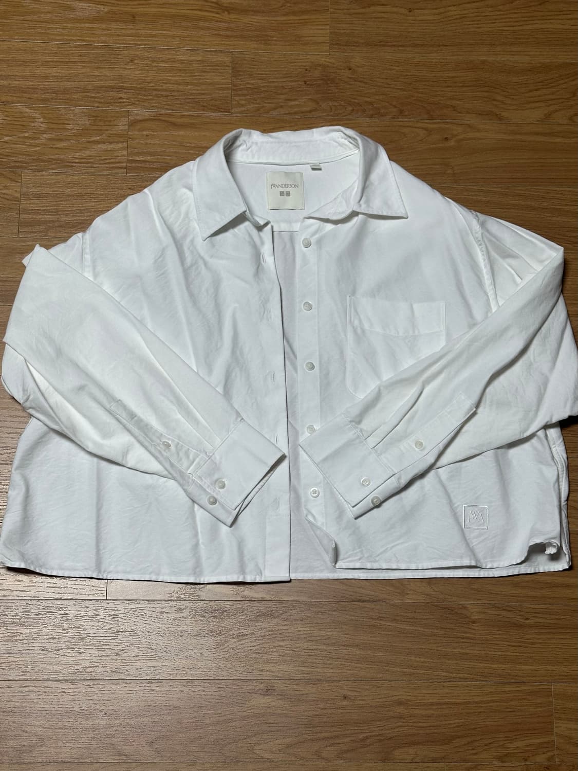 (W-3XL) 유니클로 X JW 엔더슨 크롭 셔츠 상품이미지1