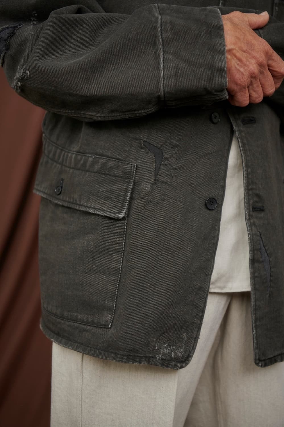 [38]올드조 OLD JOE 23AW 스카페이스 백팩 로버 자켓  상품이미지2