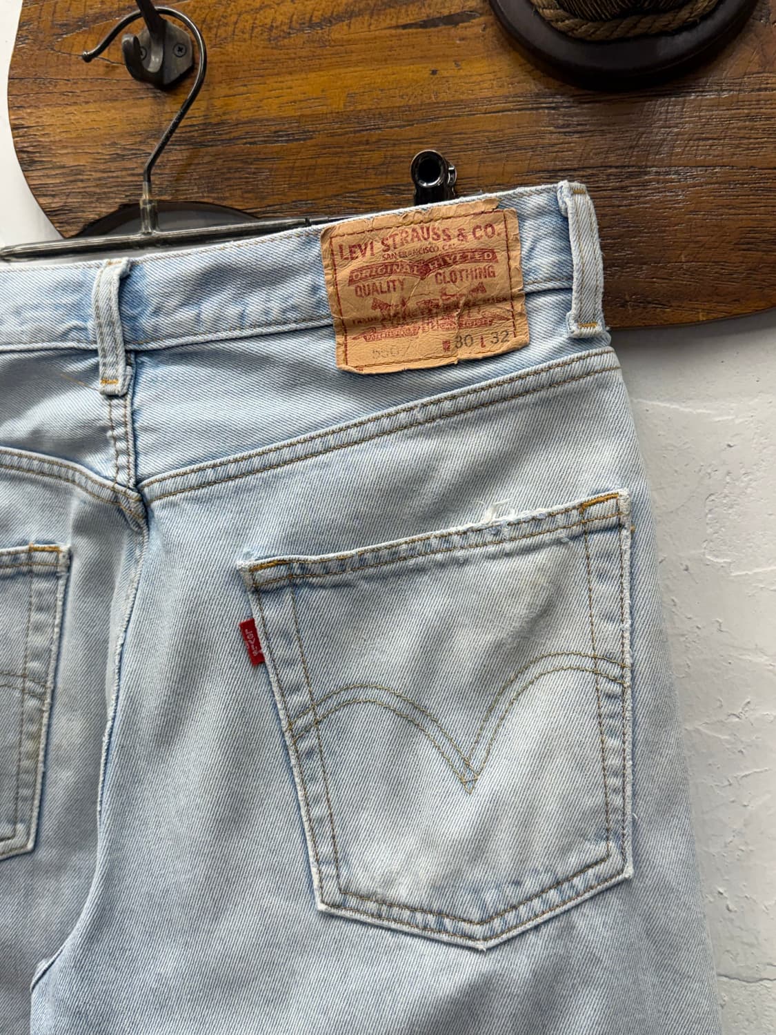 00s Levi's 550 Relaxed Denim Pants 상품이미지3