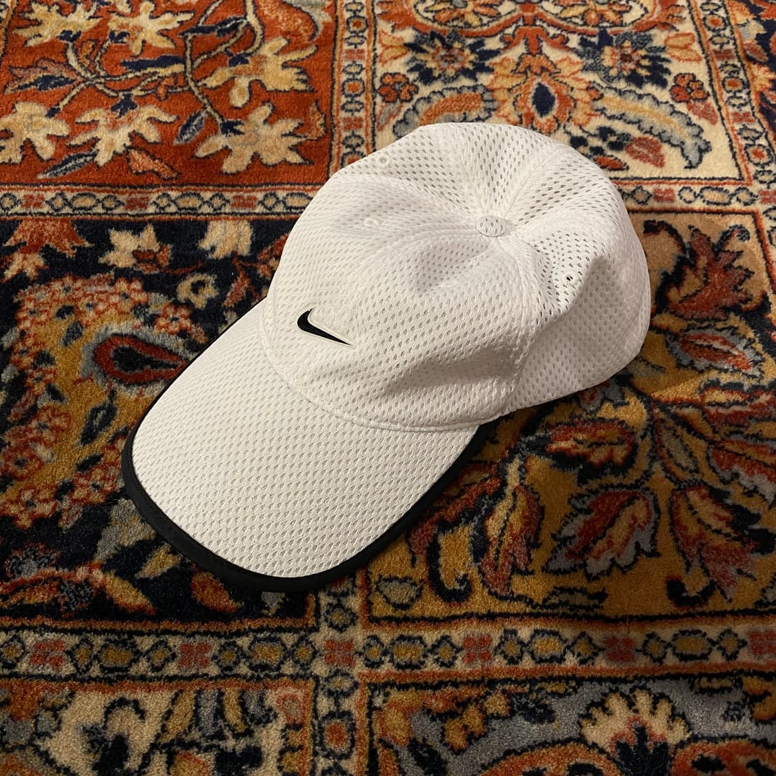 🌊00s Nike swoosh white mesh cap 상품이미지1