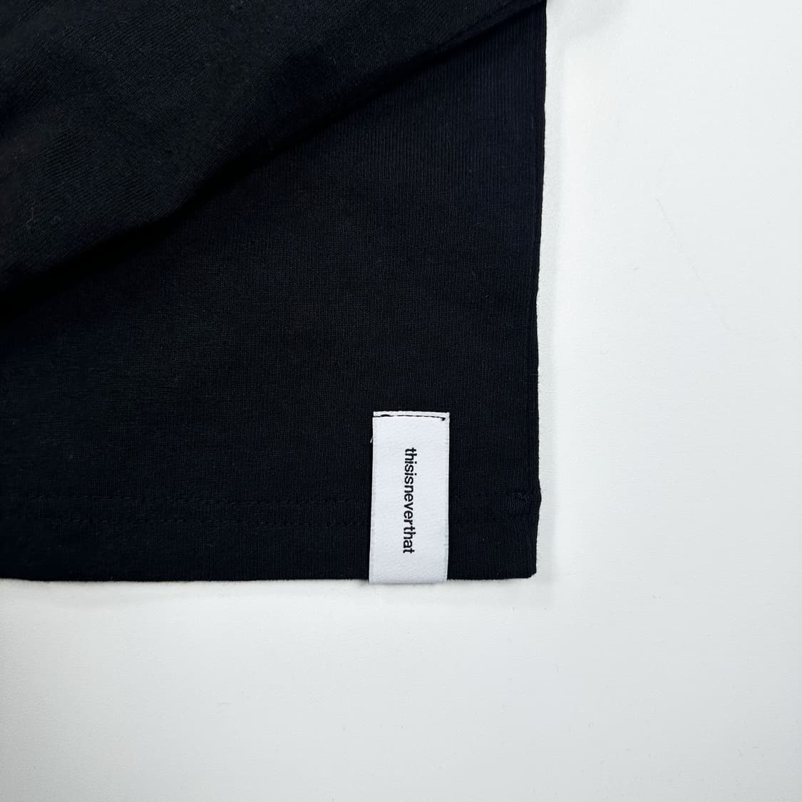 디스이즈네버댓 (디네댓) 블랙 롱 슬리브 맨투맨 (M) 상품이미지4