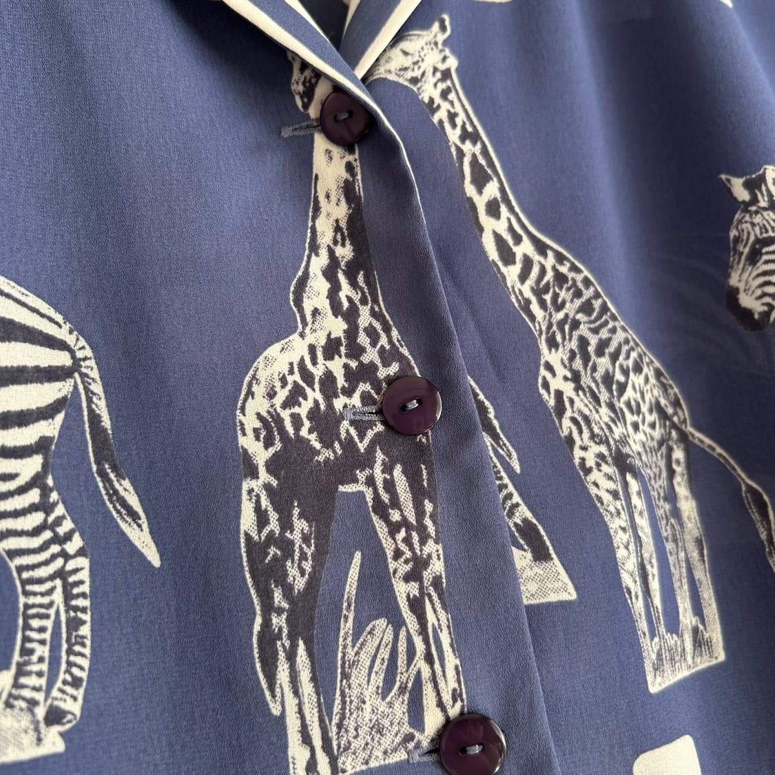 Vintage Animal Pattern Shirts 상품이미지4