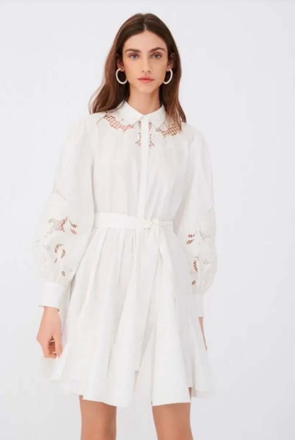 (36)여성 MAJE 마쥬 코튼 기퓌르 원피스 상품이미지1