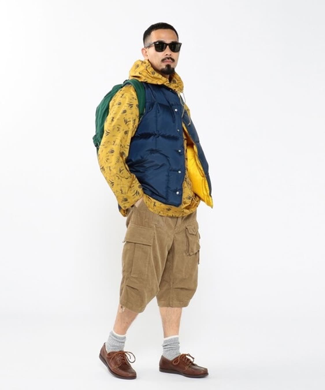 시에라디자인 빔즈플러스 리버시블 다운 베스트 패딩조끼 상품이미지2