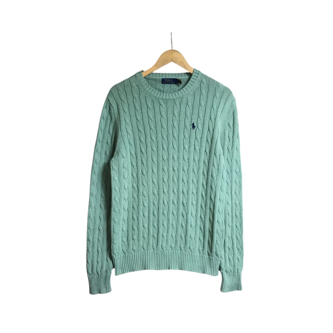 폴로 랄프로렌 꽈배기 큐알 니트 상품이미지2