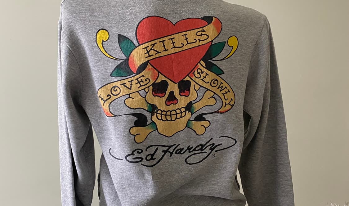 에드하디 스컬 후드집업 상품이미지6