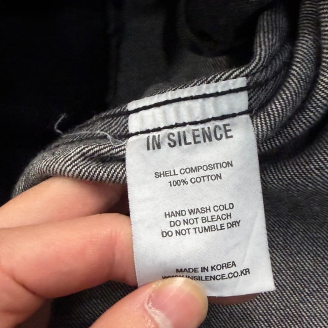 100 인사일런스 오버사이즈 셔츠 상품이미지4