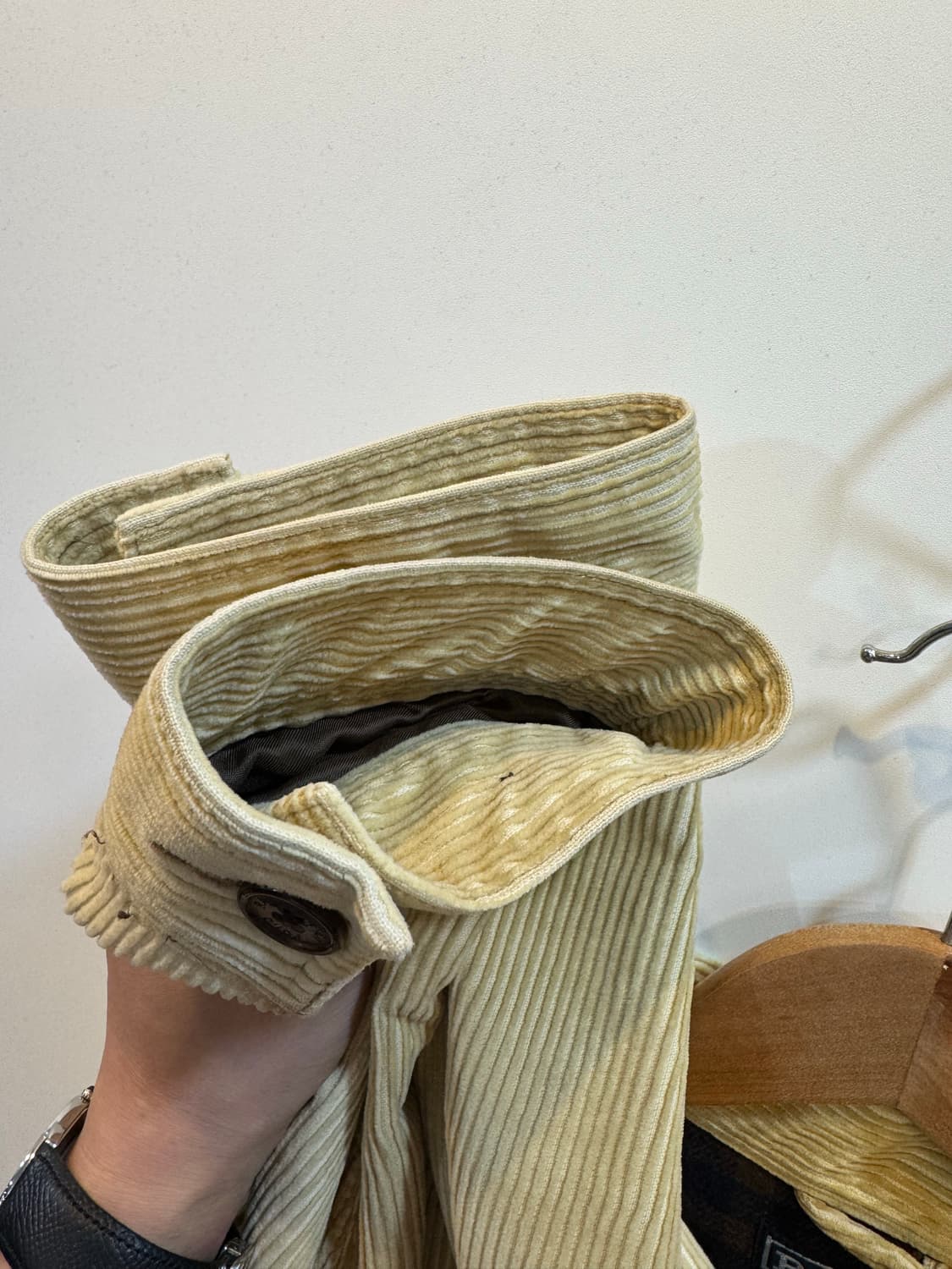 폴로 랄프로렌 코듀로이 블루종 베이지 국내 정품 상품이미지8