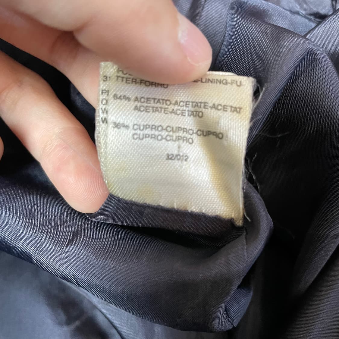 막스마라 네이비 더블 버튼 하프 숏 코트 상품이미지7