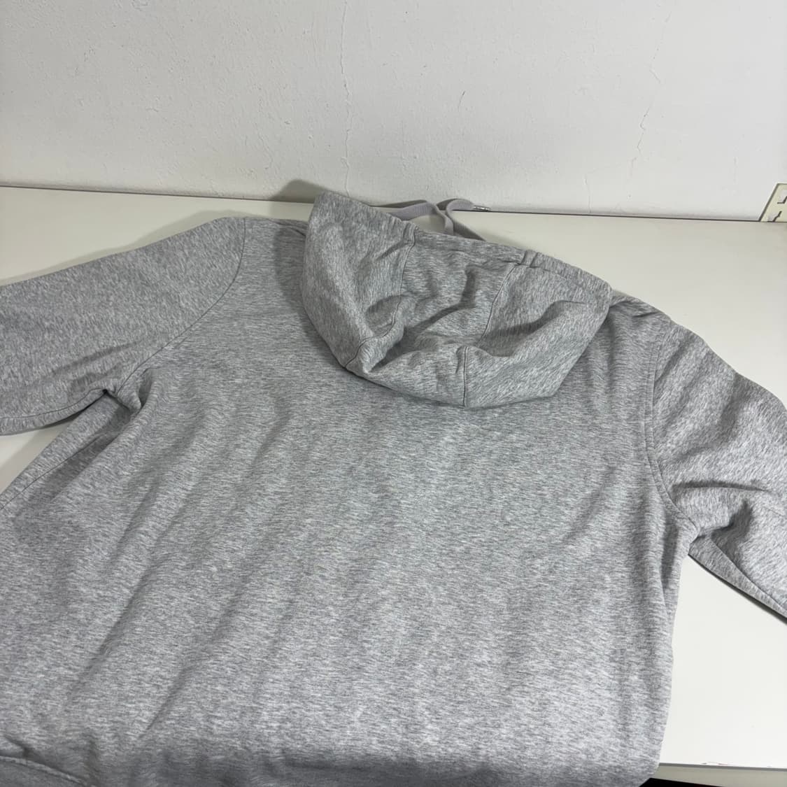 XL 라코스테 그레이 스몰로고 후드집업 상품이미지4