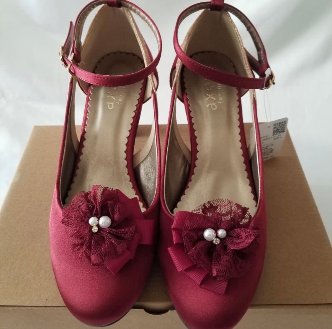 엑시즈팜 레드 구두  상품이미지1