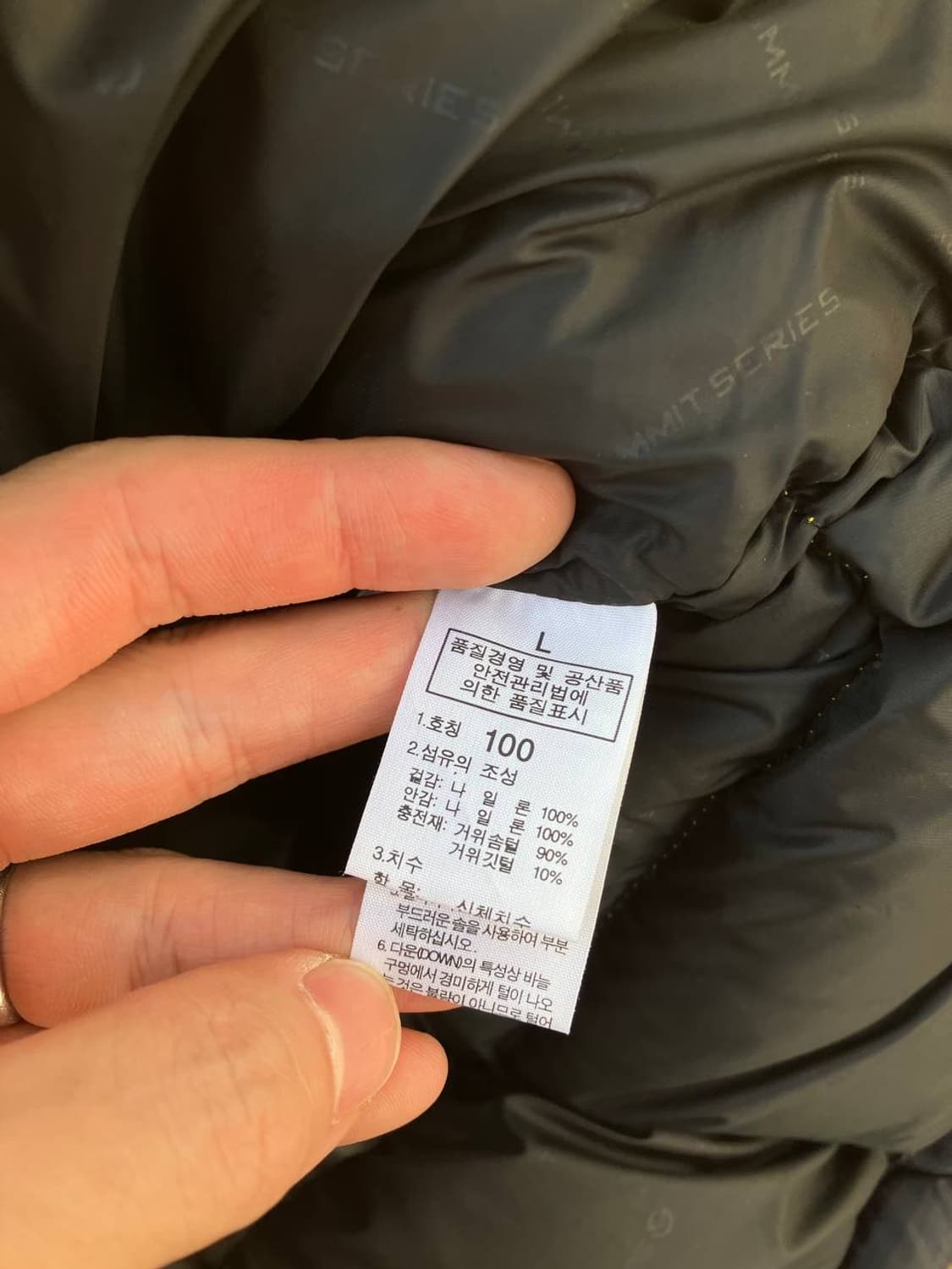 00s TNF Lhotse 800 goose down 상품이미지4