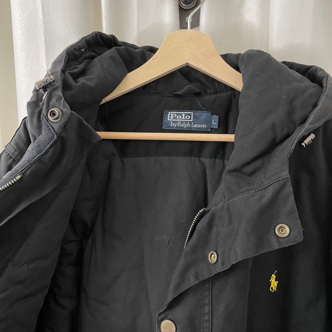 폴로 블랙 후드 자켓 상품이미지5