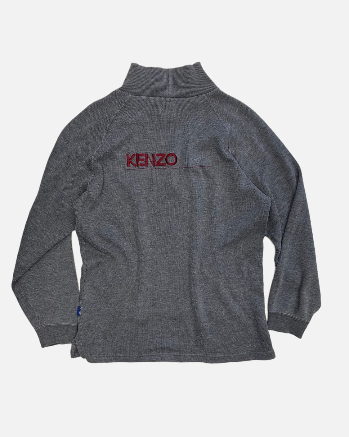 KENZO JEANS logo ribbed mockneck knit 상품이미지6