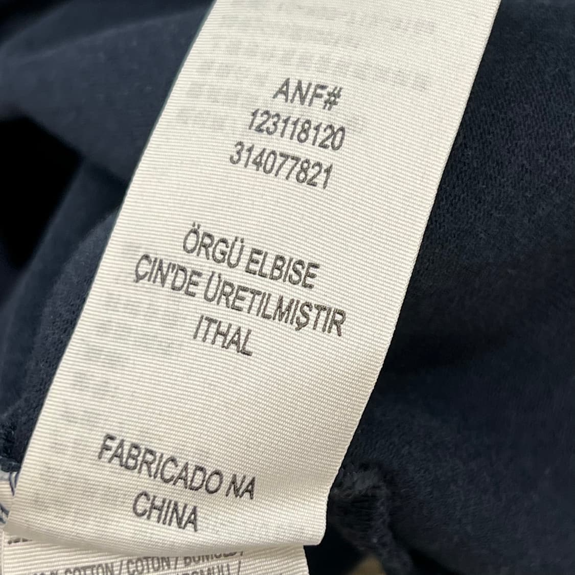 아베크롬비 로고 롱슬리브 r3690 상품이미지6