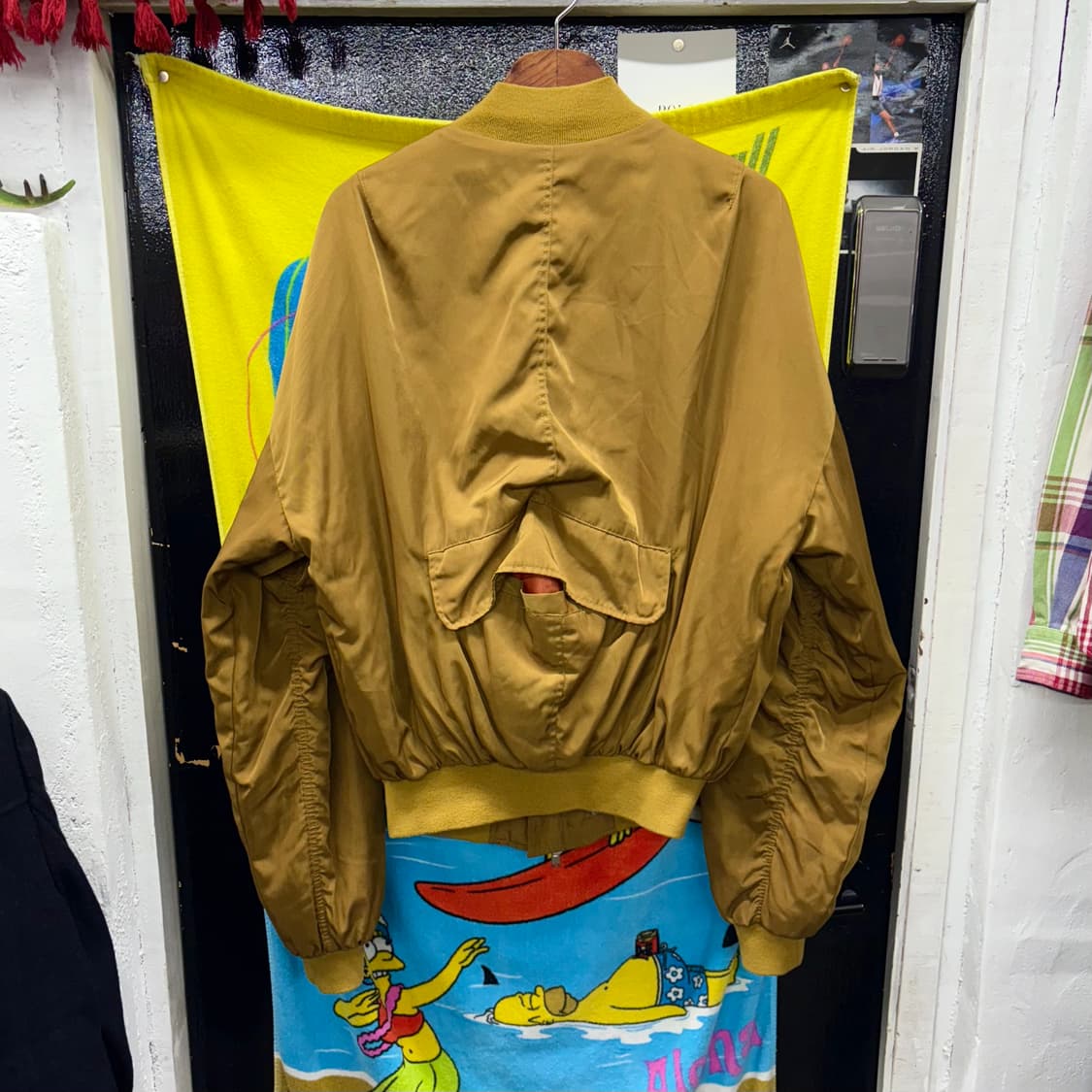 (XL) 빈티지 MA-1 스타일 플라이트 봄버 자켓 상품이미지3