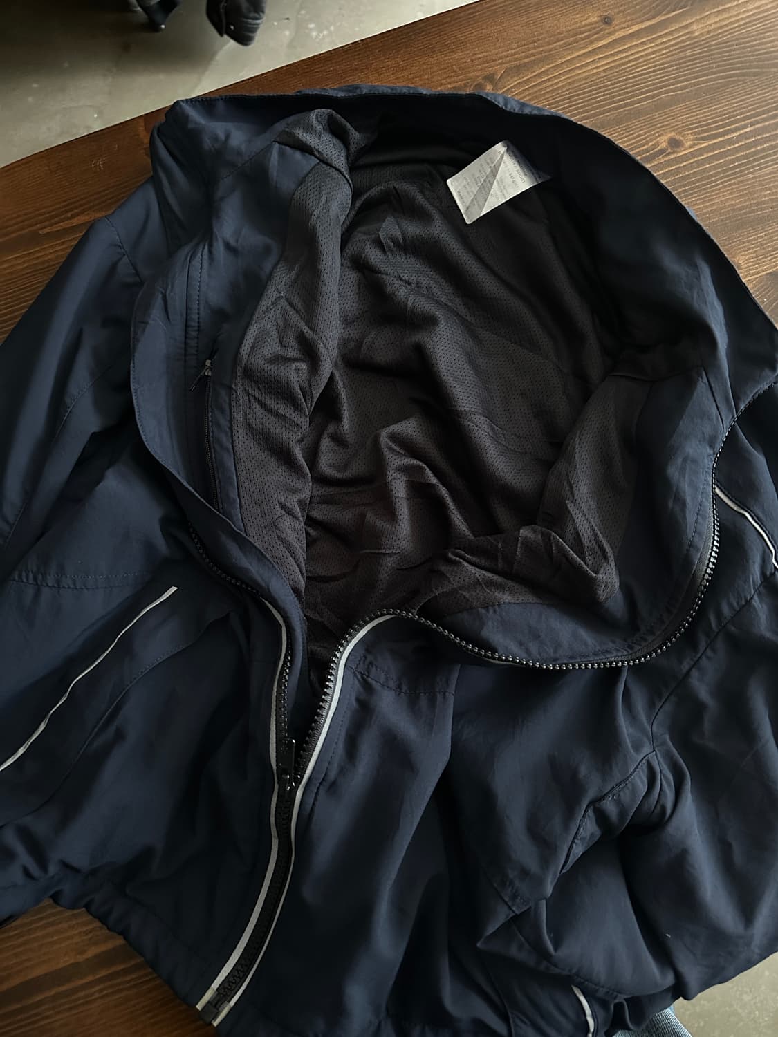 US NAVY 트레이닝 자켓 Reflective Line 상품이미지5