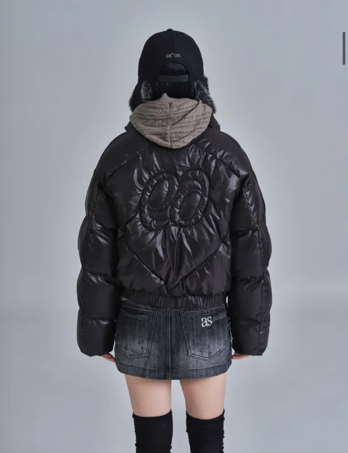 애즈온 패딩 BETTY PUFFER JACKET 상품이미지3