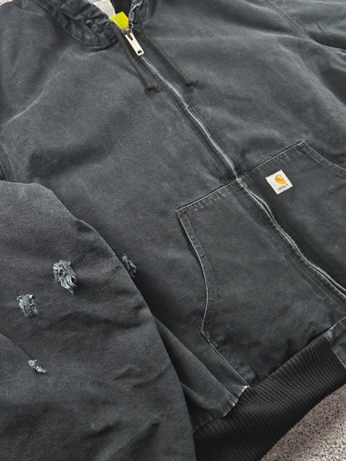 칼하트 J140 덕 캔버스 후드 액티브 워크 자켓 (4XL)/ 10788 상품이미지6