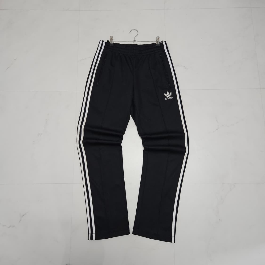 L 아디다스 유로파 트랙팬츠 블랙 화이트 상품이미지1
