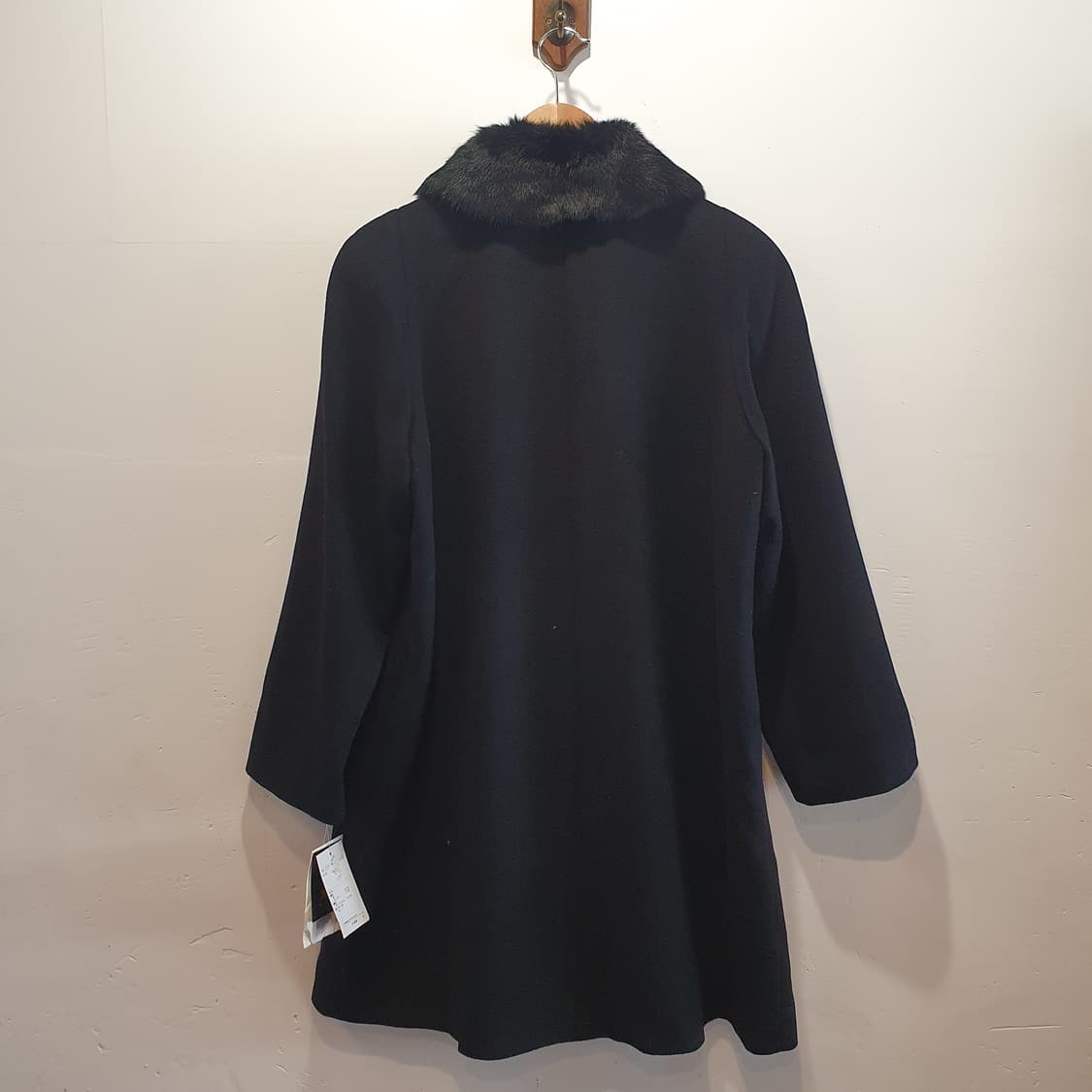 블랙 래빗 퍼 코트 *캐시미어15 상품이미지4