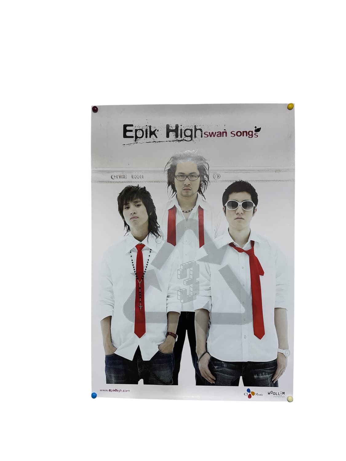 에픽하이 3집 EPIK HIGH SWAN SONG 오리지널 포스터 상품이미지1
