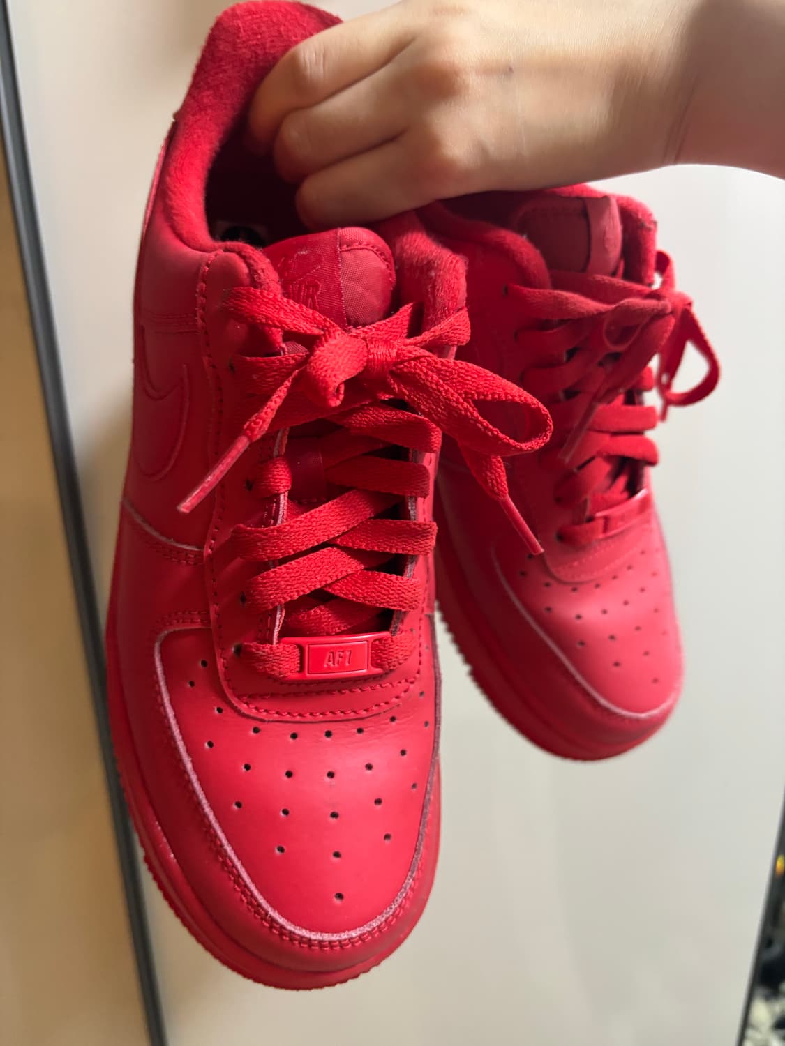 나이키 에어포스 레드 상품이미지1