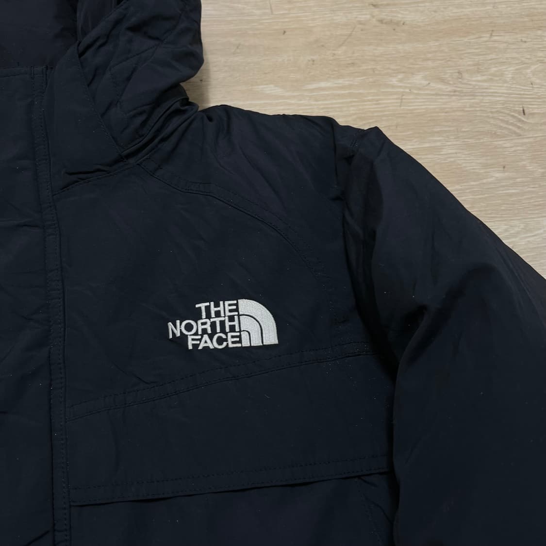노스페이스 하이벤트 후드 패딩 점퍼 [블랙] XL/105 상품이미지3