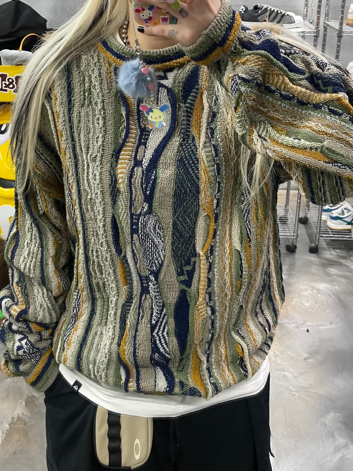 미쏘니 케이블 니트 상품이미지6