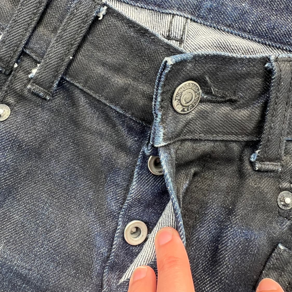 버팔로밥스 블랙 코티드 진 상품이미지5