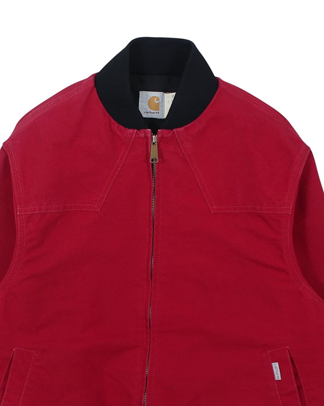 1992 USA 칼하트 JR160 레드 산타페 자켓 빈티지 미국제 상품이미지4