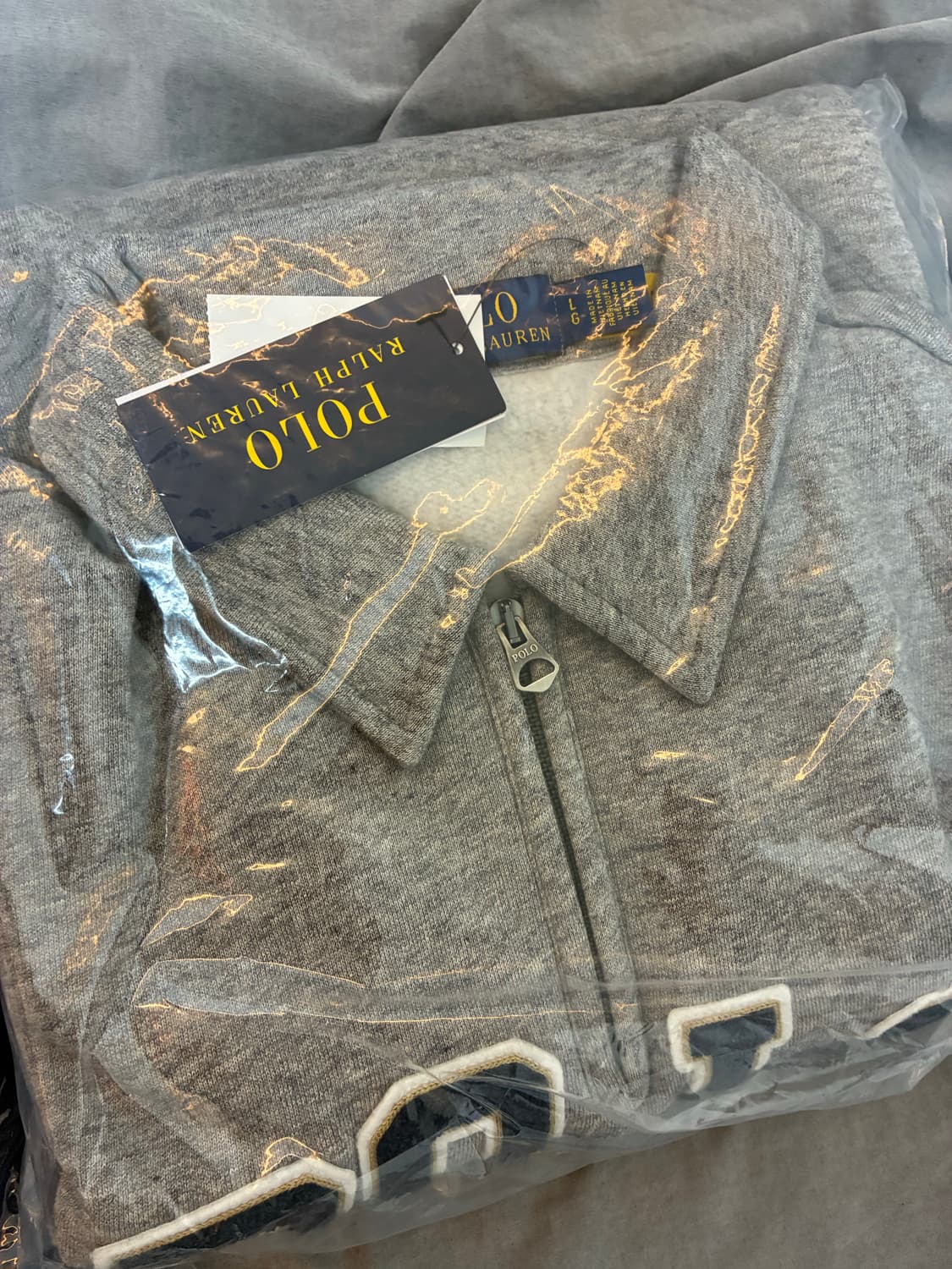 폴로 랄프로렌 카라넥 반집업 L 상품이미지4