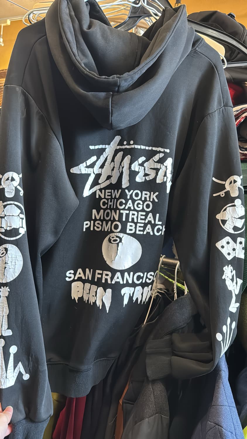 스투시 후드티 xl 상품이미지2