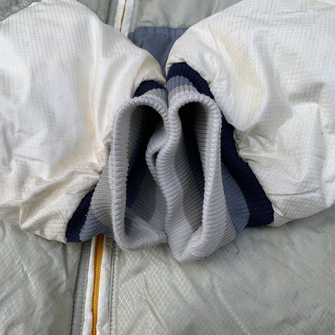 00s 나이키 리버시블 양면 후리스 덕다운 올드스쿨 패딩 XL 상품이미지4