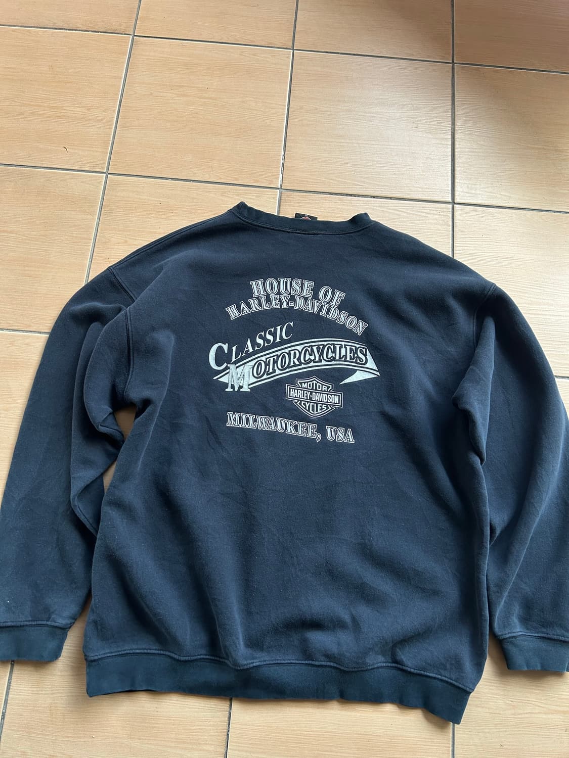 00‘s 할리데이비슨 스웻셔츠XXL 상품이미지4