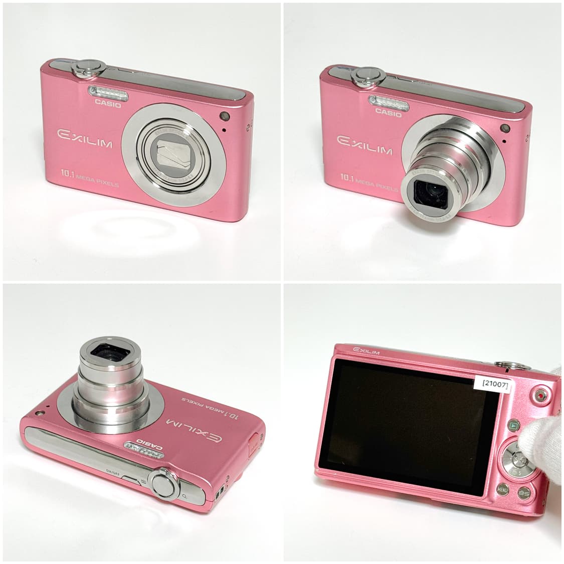 카시오 엑슬림 Z100 베이비핑크 빈티지디카 상품이미지2