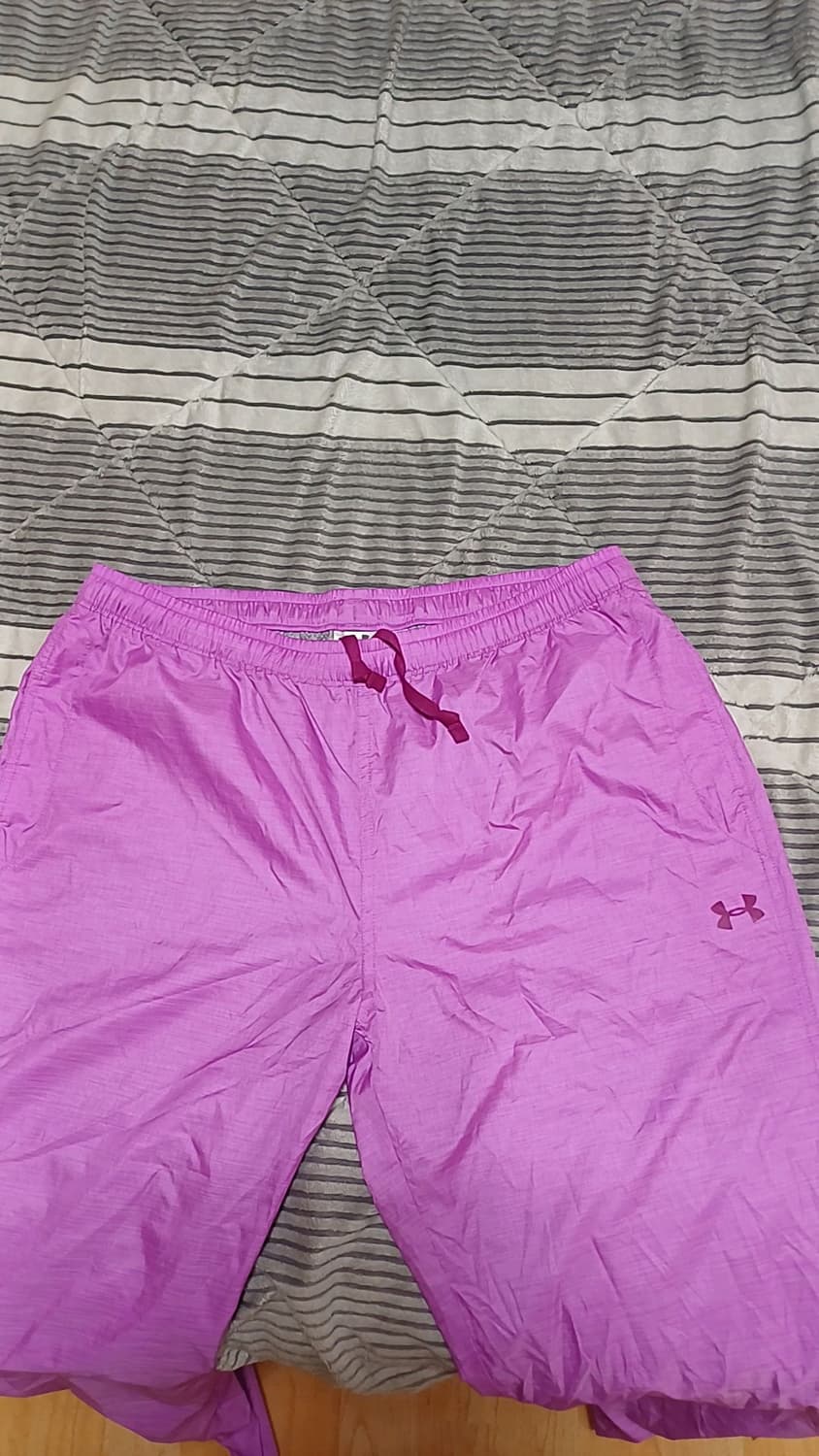 언더아머 춘추용 바람막이팬츠 여성XL 기장105 상품이미지2