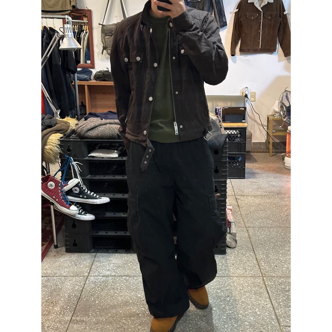 DKNY 글리터 트러커 자켓 상품이미지1