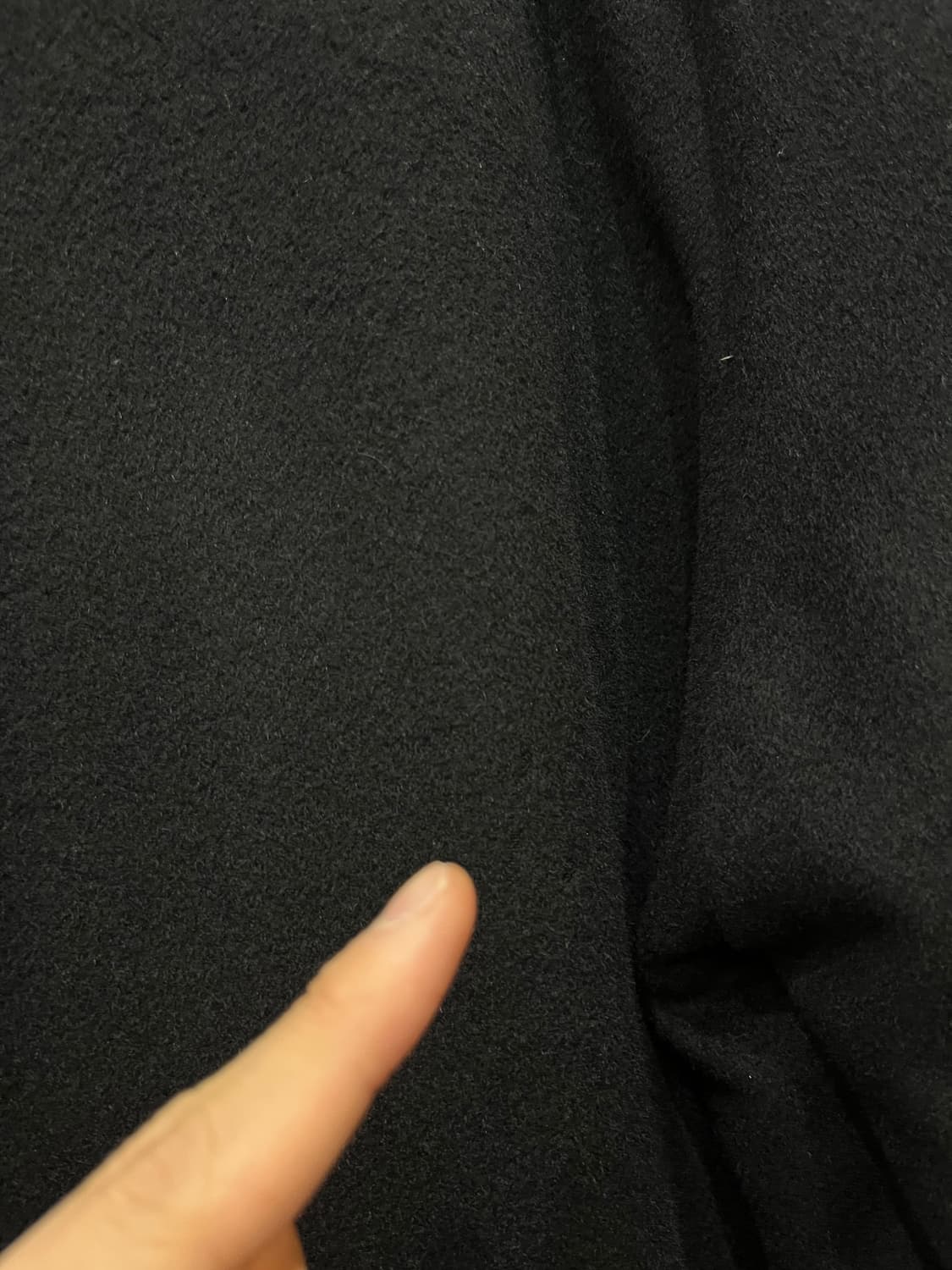 캐시미어100% 발마칸 코트 블랙 상품이미지9